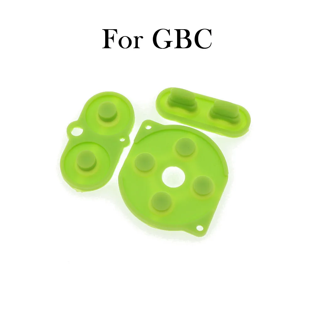 1Set Rubber Conductive Button A-B D-Pad for Nintend GameBoy Color GBC Shell Housing Silicone Start Select Keypad