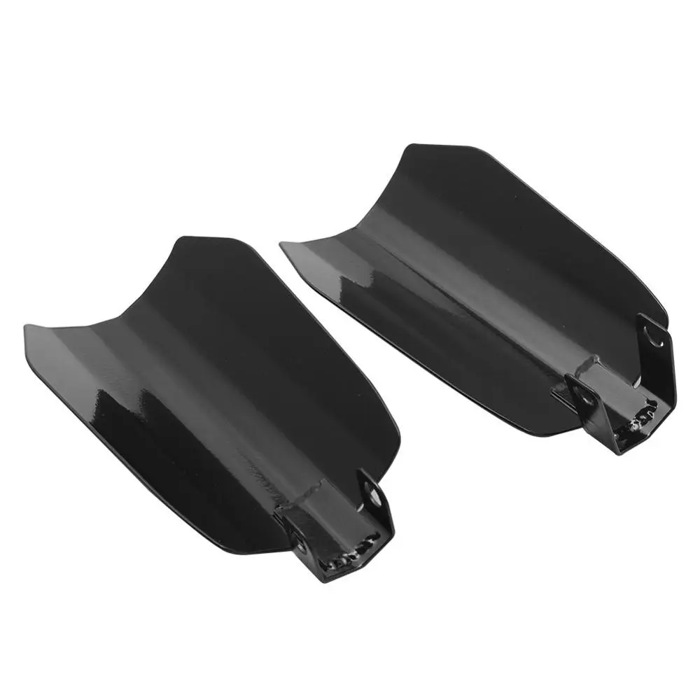 Motorcycle Black Coffin Cut Large Hand Guards Fit For Harley Touring Sportster Dyna FXR\'s Baggers 2007-Up