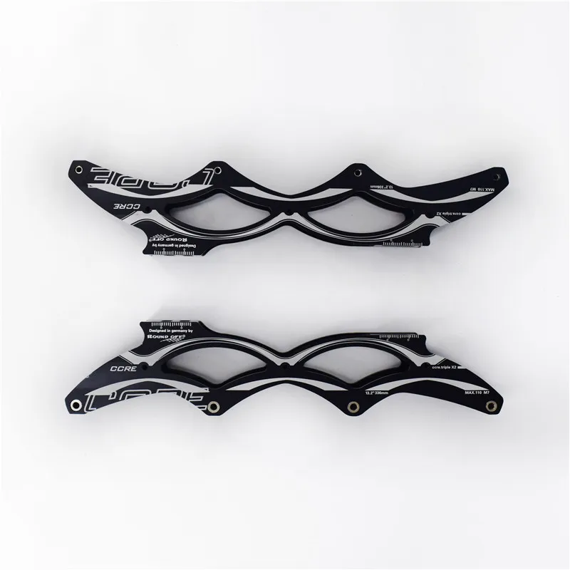 Core3 Inline Speed Skate Frame 4 Wheels 90mm 100mm 110mm Skating base for Powerslide Core 3 13.2\'\' 12.5\'\' 11.8\'\' 150 165mm 195mm