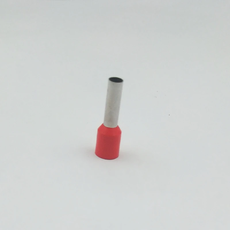 22AWG Insulated Copper Crimp Terminal - E2512 E0308 E6012 E6018 E4012 Pin End Connector for Electrical Wiring