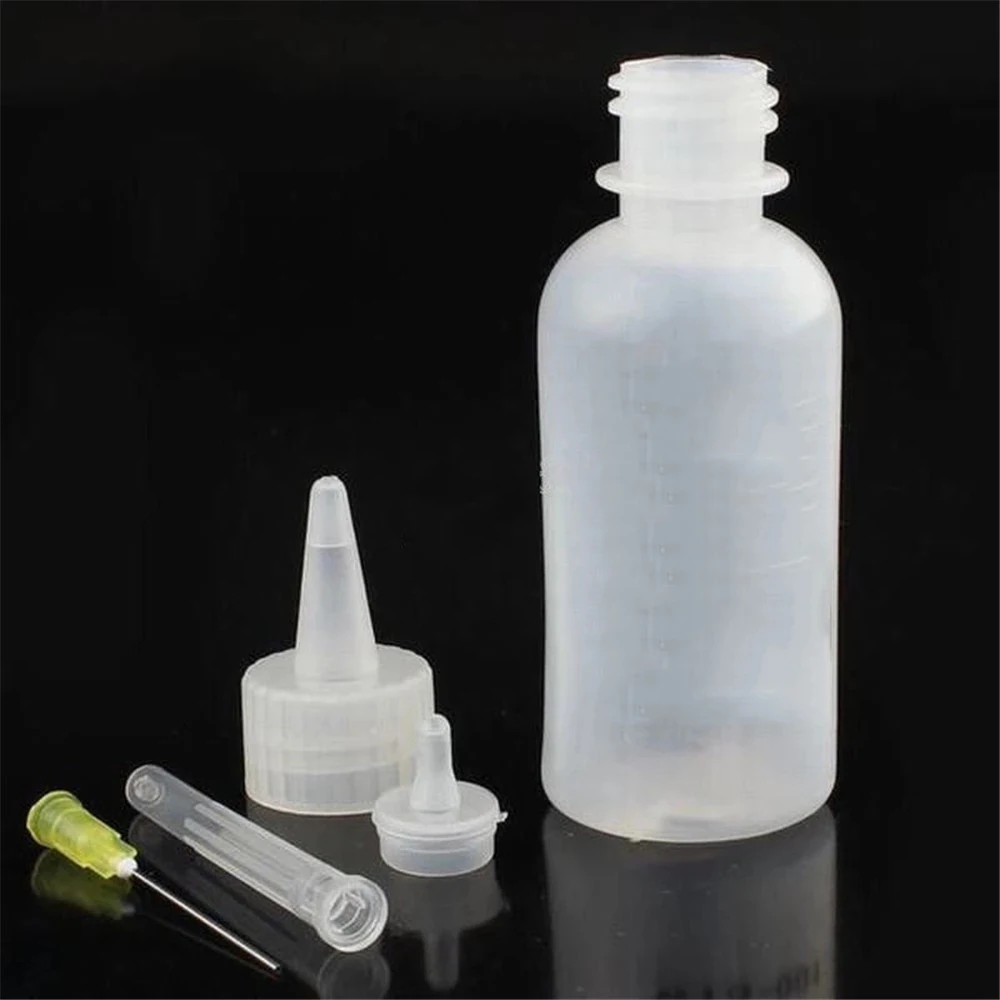 液体アルコールペースト液,プラスチックディスペンサー,手動ボトルクリーナー,日曜大工および修理用,50ml,2個