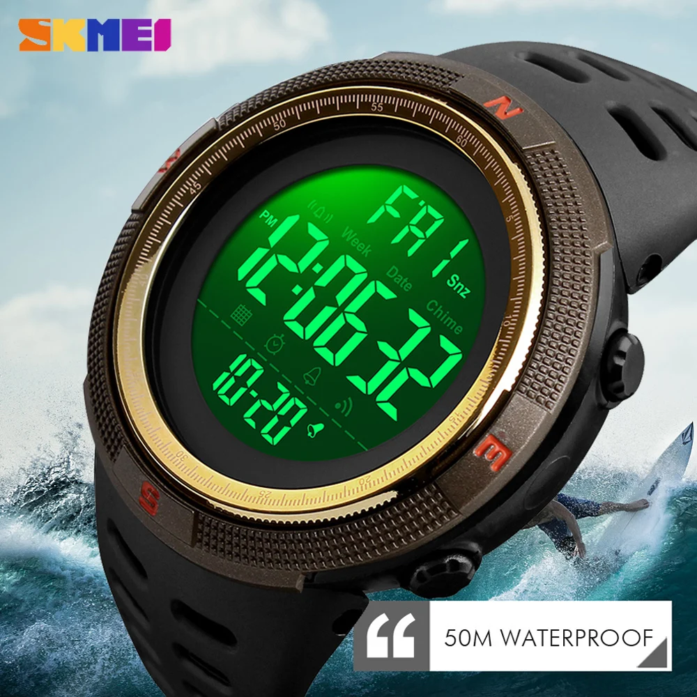 SKMEI New Digital Men\'s Watches Bracelet Military Army Sports Clock For Male Clock Waterproof Gifts Wristwatches Relojes Hombre