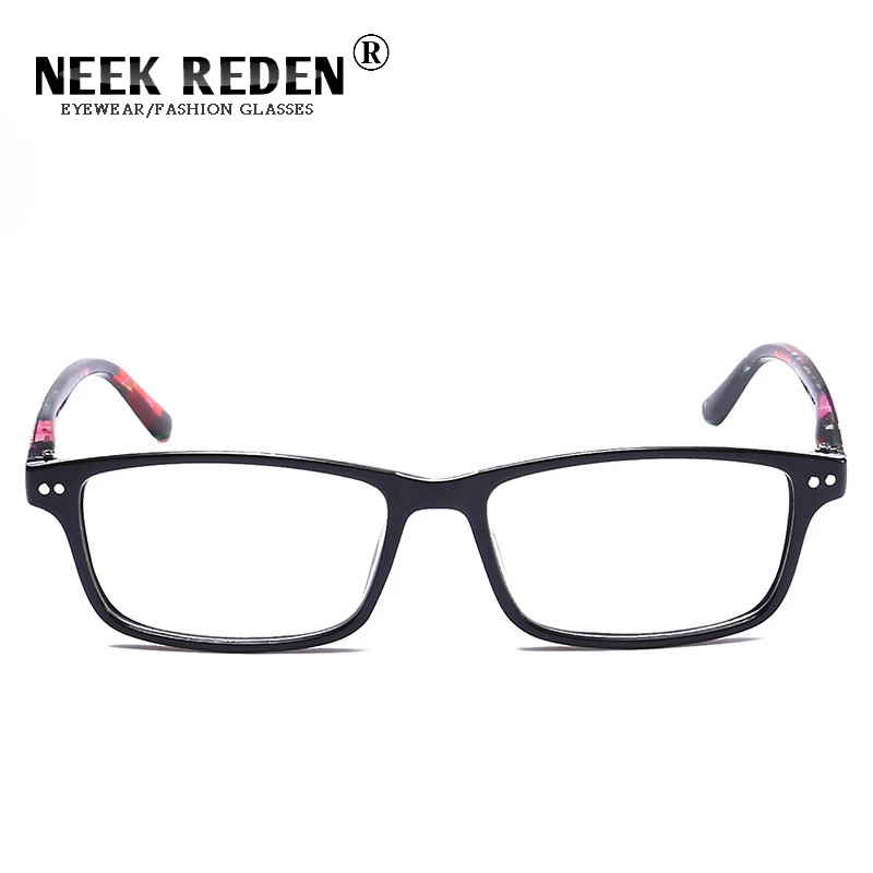 Square Women Reading Glasses Retro Resin Lens Presbyopia With Diopters +0.5 +0.75 +1.0 +1.25 +1.5 +1.75 +2.75 +3.0 +3.25 +3.75