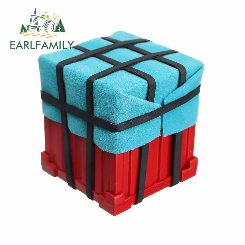 EARLFAMILY 13 سنتيمتر x 11.7 سنتيمتر ل Pubg Airdrop صندوق دراجة نارية مائي سيارة الوفير نافذة ملصقات Waterproof بها بنفسك مقاوم للماء JDM اكسسوارات