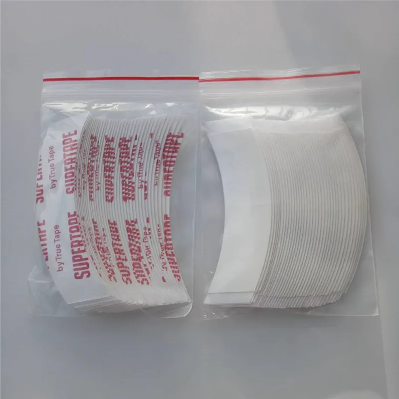 New White SUPERTAPE 36 pieces super quality Wig Tape Waterproof  hair tape / wig's toupee double side adhesive tape