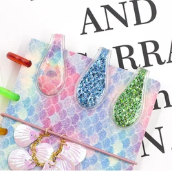 Creative Fish-scale Sequin Magnetic Bookmark Handmade Book Decoration Cute Magnet Page Markers Reading Student Office Stationery