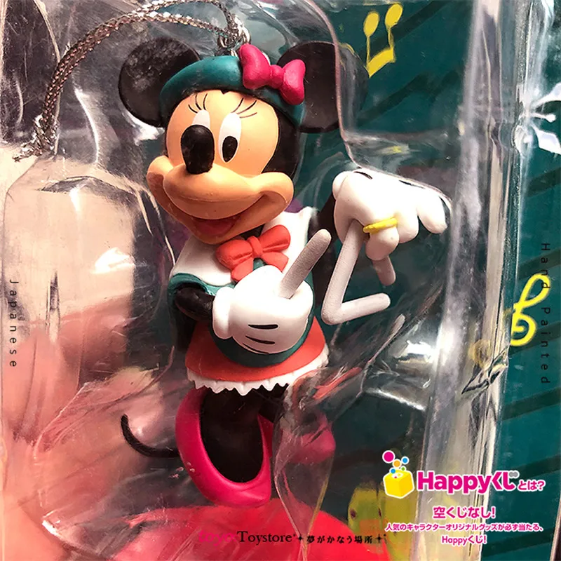 1PCS 4-9CM Boxed 2019 Japan Christmas collection hand-made ornament pendant Mickey Minnie Donald Pluto