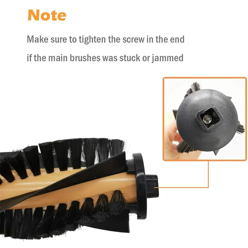 Main Roller Brush Accessories For Ecovacs DEEBOT N79S N79 Cecotec Conga Excellence 990 5040 Eufy RoboVac 11 11C iboto aqua V710