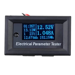 DC 33V 100V 3A 10A Digital Voltmeter Ammeter Wattmeter Voltage Current Power Meter Detector Capacity Tester Indicator