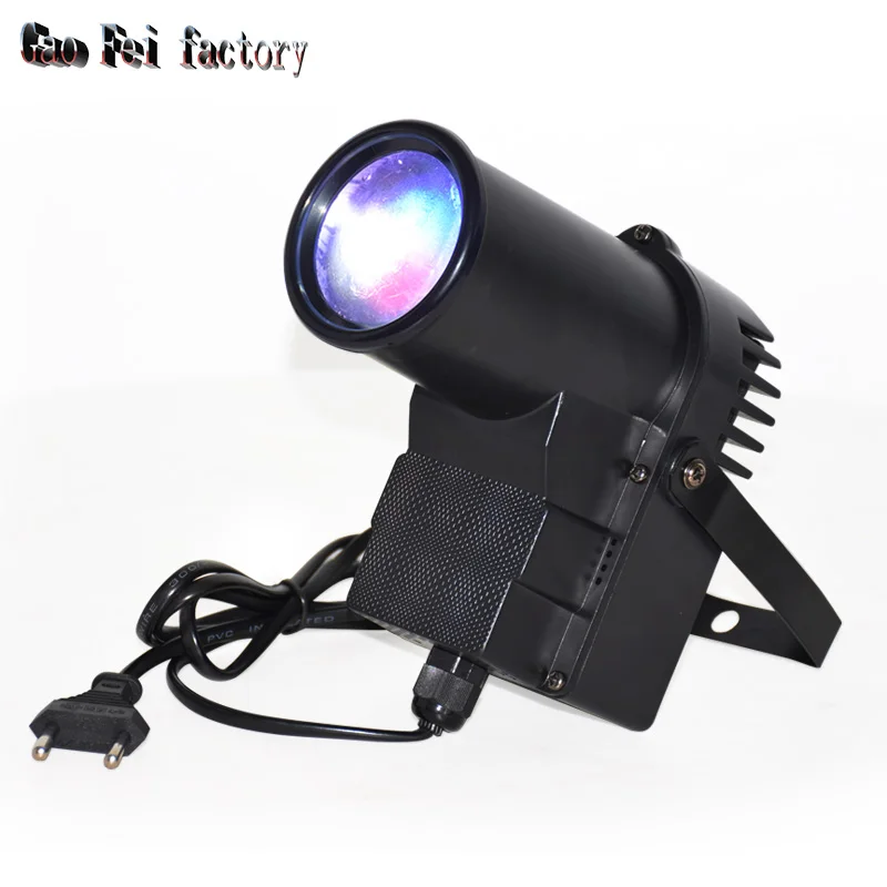 

Mini Led Spotlight 10W Strobe Dj Lyre Beam Stage RGBW Effect Pinspot For Disco Party Club KTV Ball Lamp