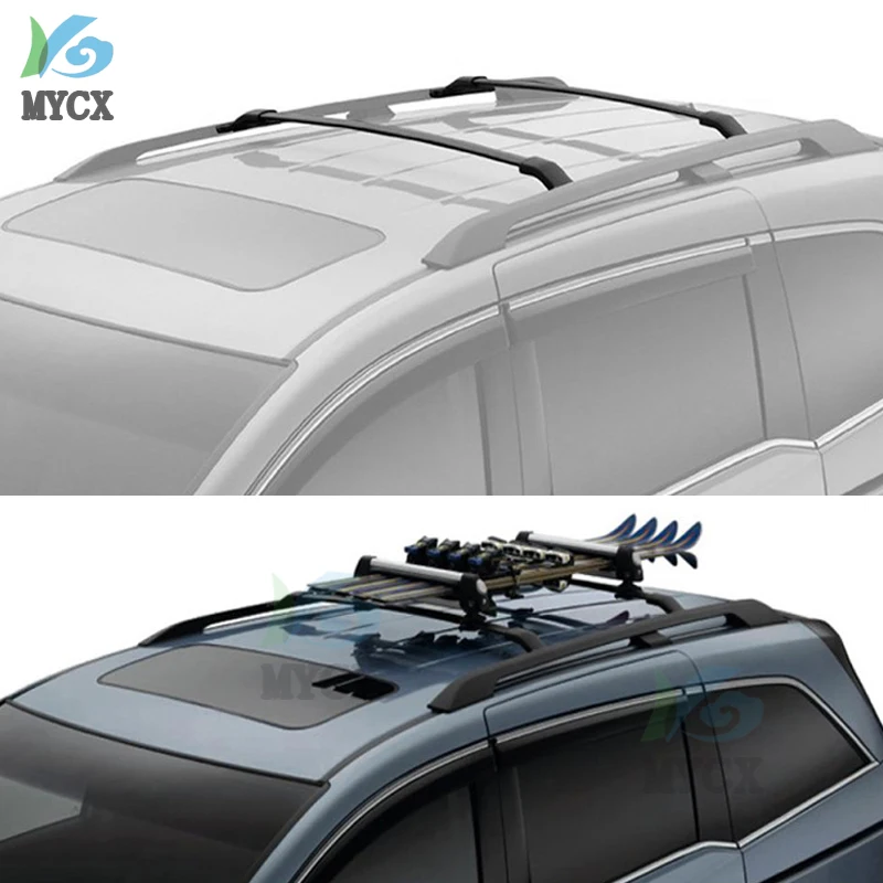 2 Pieces Fir for Honda Odyssey 2011-2012 2013 2014 2015 2016 2017 aluminium roof rack rail cross bar crossbar