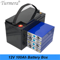 Lifepo4 Battery Storage Box 12V 80Ah 90Ah 105Ah 200Ah 3.2V for Solar Power System and Uninterrupted Power Supply 12V Use Turmera