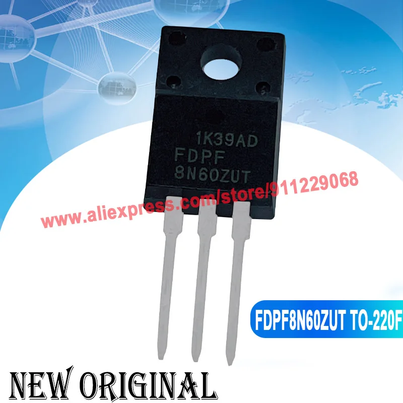 (5 개) FQPF11P06 11P06 TO-220F 600V 8.6A / KA78R05 / FYPF2006DN Y2006DN / FDPF8N60ZUT 8N60ZUT TO-220F