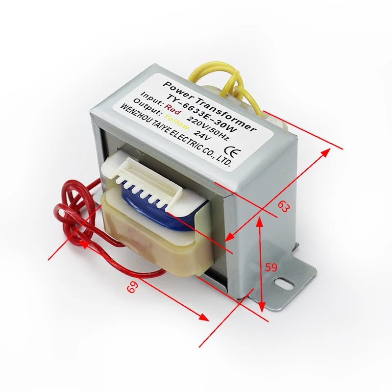 Insulation isolation Power transformer Input 220V/380V Voltage conversion Voltage Copper Spot Welding Controller Board 30WSingle