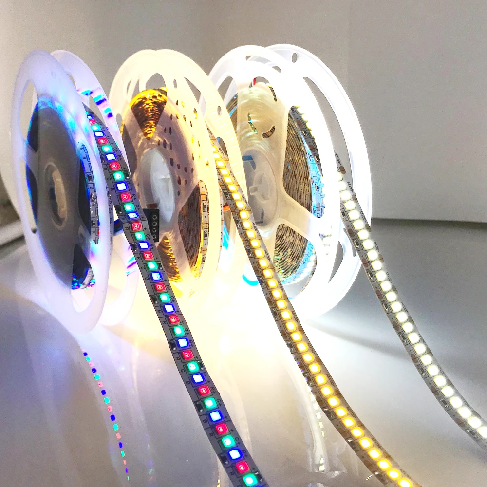 5 12 24 V Volt Led Strip Light SMD 2835 60/120/240 White Waterproof 5V 12V 24V LED Strip Tape Lamp Light Strip For Room Bedroom