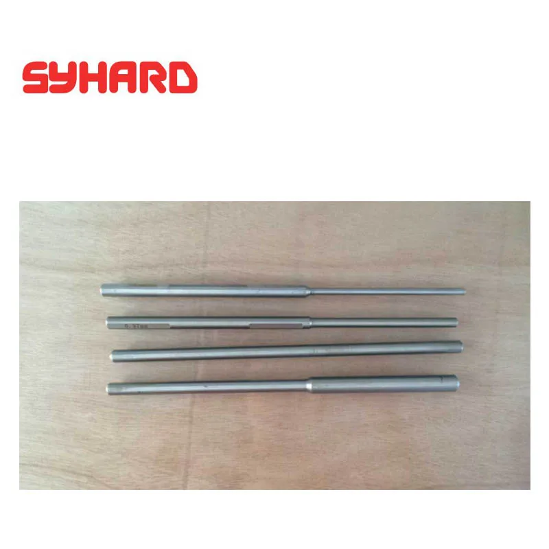 2pcs QM18-60mm Valve Seat Hand Operated Reamer Guide Bar 4.46/4.96/5.01 Carbide Pilot Alloy Mandrel Rod