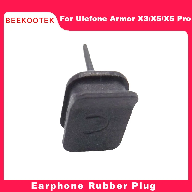 Original Ulefone Armor X5 SIM/TF card rubber plug Armor X5 pro Earphone USB Rubber Plug  For Ulefone Armor X3 Smartphone