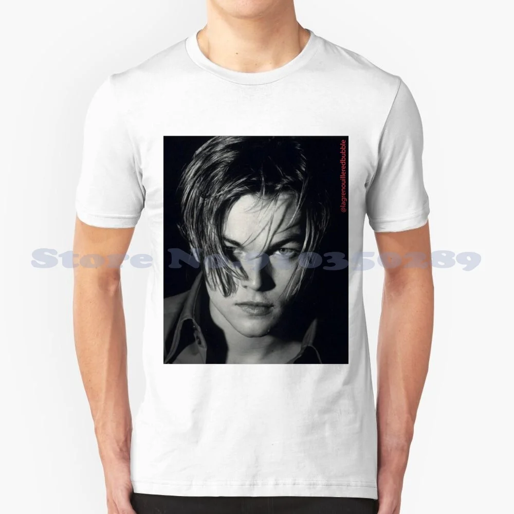 Leonardo Dicaprio 100% Cotton T-Shirt Best Selling Promotion Most Popular Most Creative Most Everything Caring Man Womens