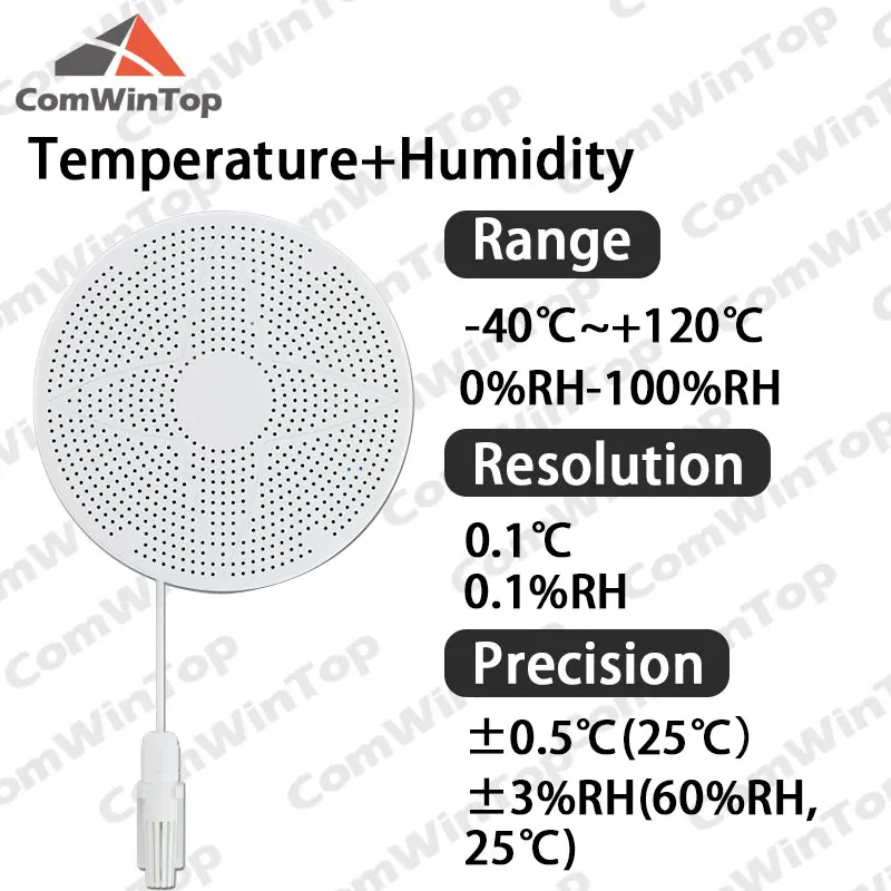 RS485 Modbus Temperature Humidity Pressure Light TVOC PM2.5 PM10 CO2 HCHO O3 O2 H2S CH4 CO NO2 SO2 H2 NH3 Air Quality Sensor