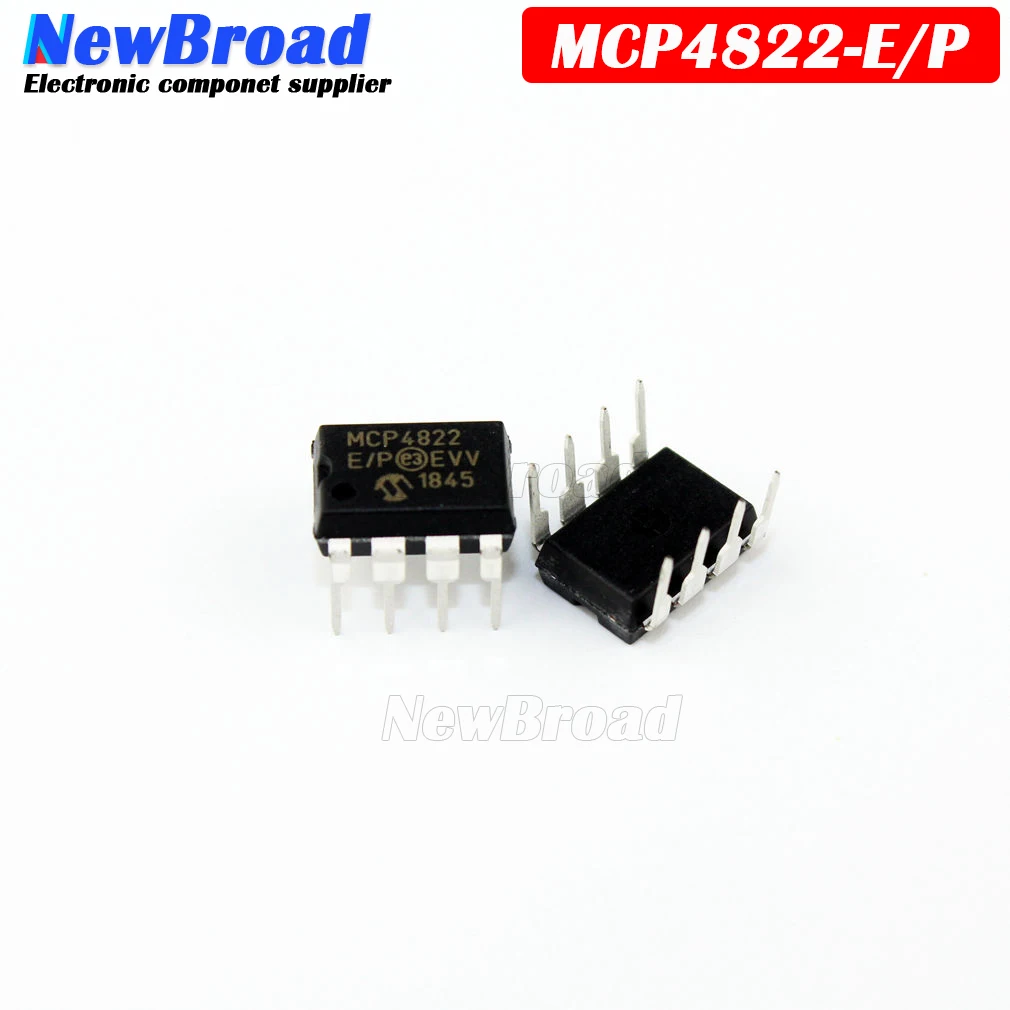 1pcs MCP4822-E/P DIP-8 MCP4822 DIP8 MCP4822E DIP