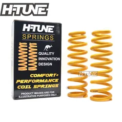 H-TUNE Front 40MM Raised Coil Springs Shock Absorber Comfort Spring For Hilux Vigo Revo 4x4 Pickup 2004++