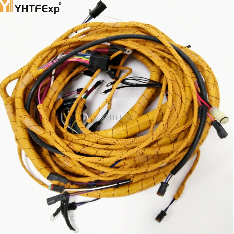 VANKEPARTS EXCAVATOR 330C EXTERNAL WIRING HARNESS EUROPEAN VERSION C-9 ENGINE HIGH QUALITY PART NO 254-7198