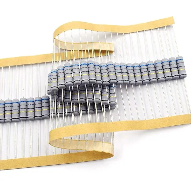20 stücke 2 w 5% carbon film resistor farbe ring 0,1 0,47 R/R/R/R/R/5,1 4,7 1 10 47 R / 100 R/R o/R