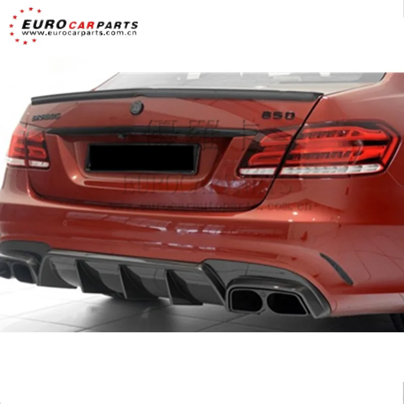 

E-CLASS W212 E63/E63S диффузор с выхлопными Наконечниками Подходит для W212 E63 диффузор из углеродного волокна