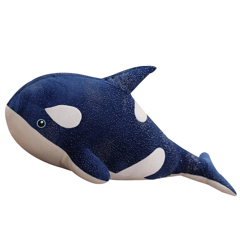 cute cartoon whale plush toy giant soft sea animals shark sleeping pillow super soft doll for kids birthday gift deco 47inch