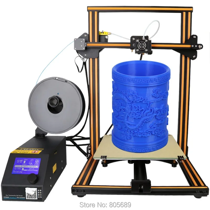 CR-10 3D Printer Diy kit hot selling model ABS/PLA/TPU/Copper, wooden etc 1.75mm free shipping