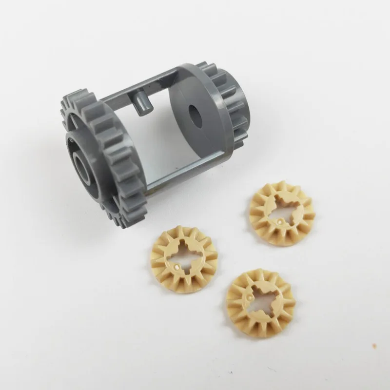 Bausteine Mechanische Differential Kombiniert Getriebe Differential Box Fahrwerk Kompatibel mit Lego hohe-tech Teil 6573 62821