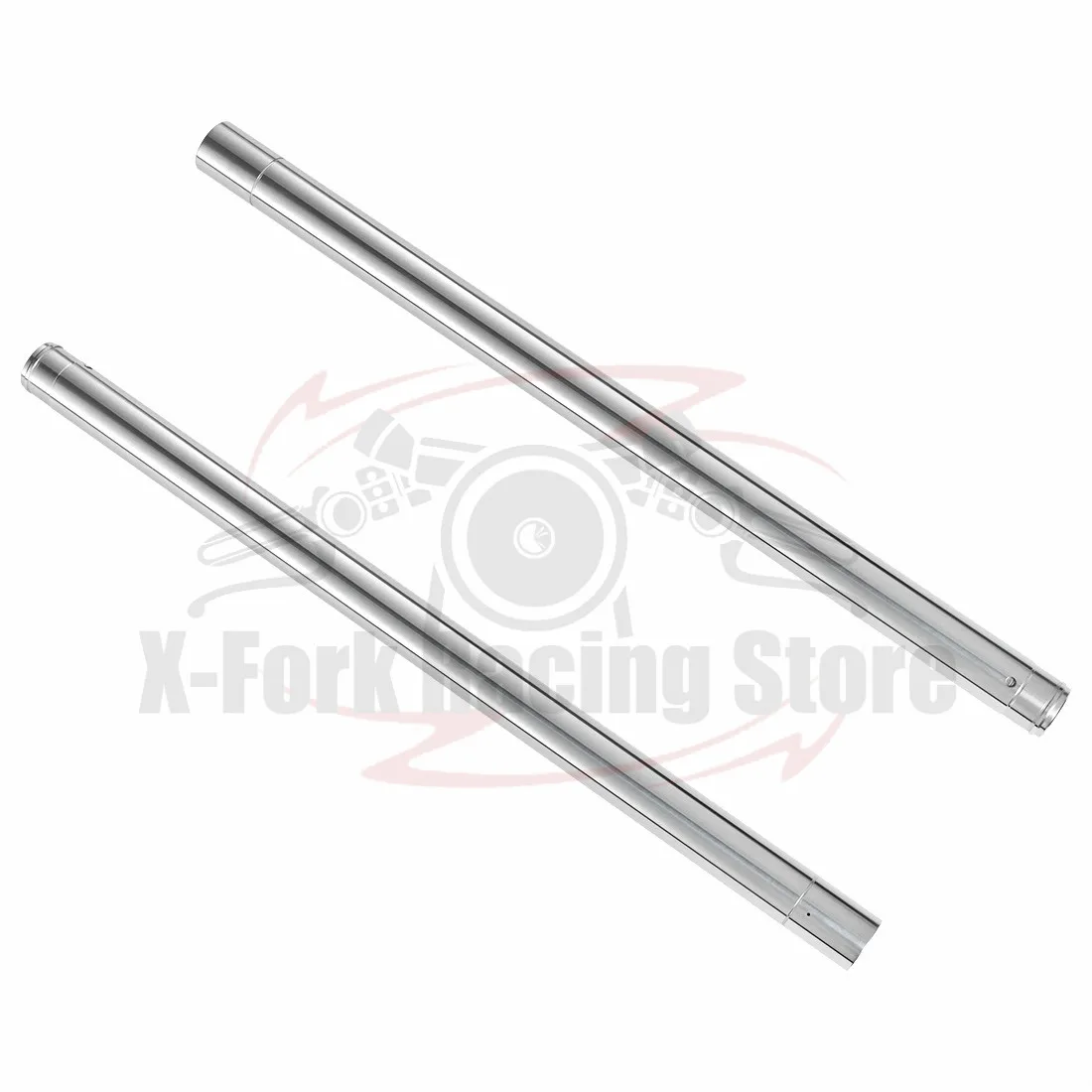 Forquilha interna e dianteira para yamaha, pares de tubos internos compatíveis com os modelos vmx1200 partes de 1986-1993, 1987, 1988, 1989, 1990 e 1991, tamanhos 40x695mm