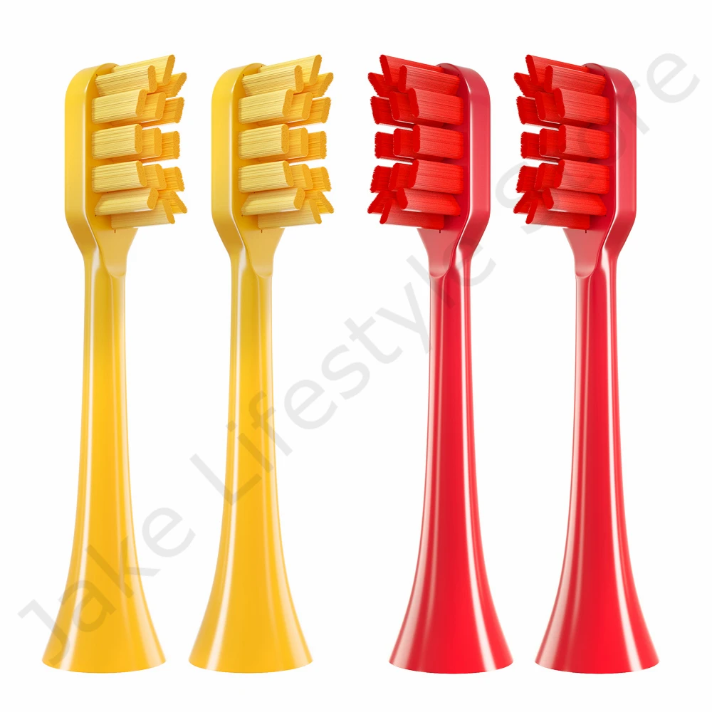 Wysokiej jakości wymienne końcówki do szczoteczki do Apiyoo A7/P7/Pikachu SUP/MOLE końcówki do elektrycznych szczoteczek do zębów z pojedynczy pakiet