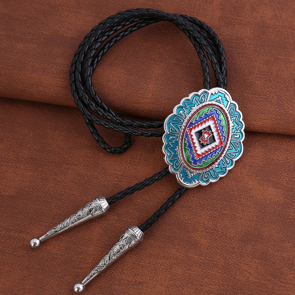 New Indian totem bolo tie, personality American western cowboy bolo tie