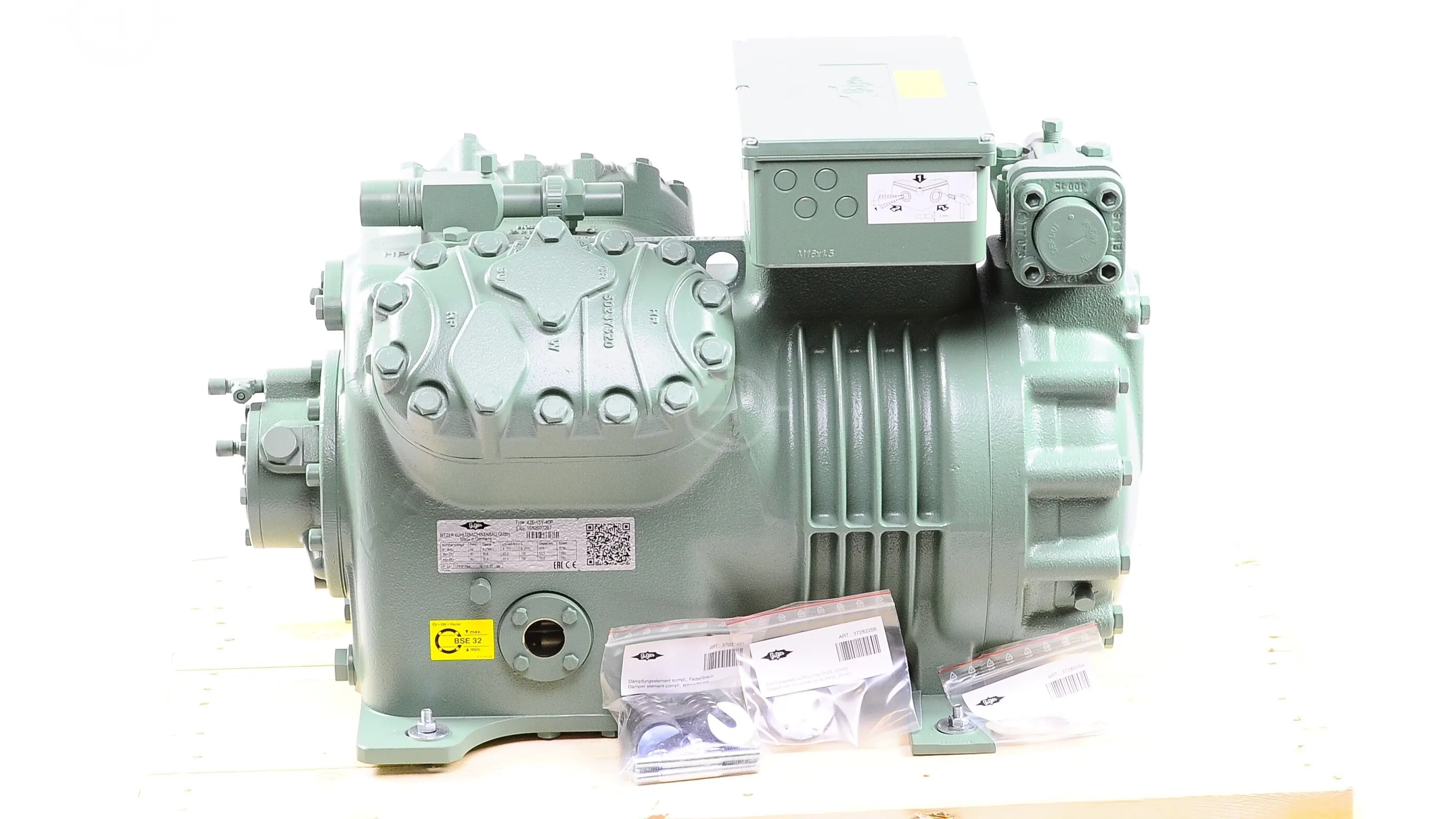 Piston Полугерметичный Compressor BITZER 4JE-15Y-40P – Real-World Performance for Commercial Refrigeration Systems