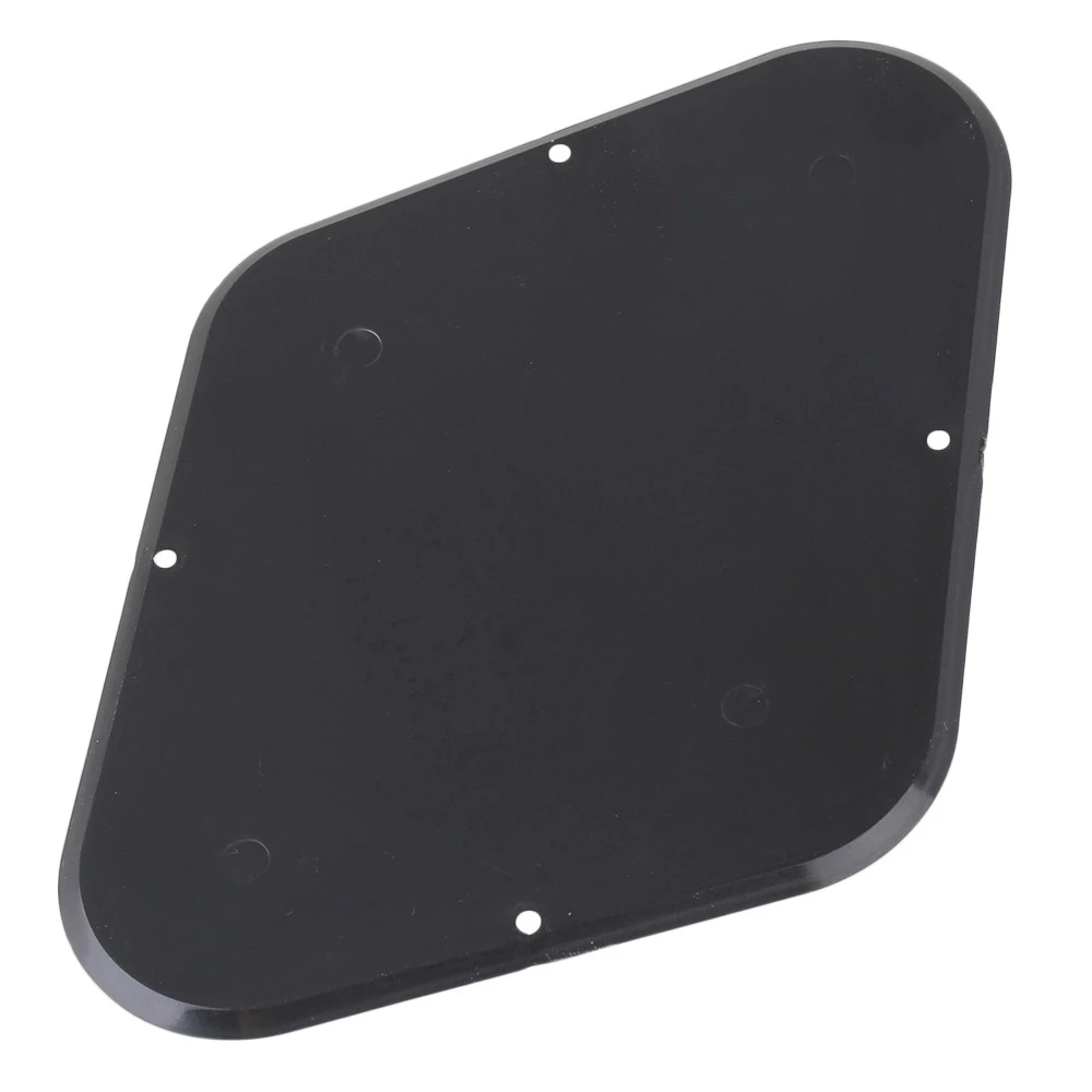 Guitar Cavity Cover Backplate For Electric Guitar Black ABS