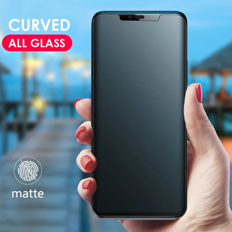 3D Matte Screen Protector For Huawei Mate 20 Pro 30 Lite Frosted 9H Tempered Glass Anti No Fingerprints