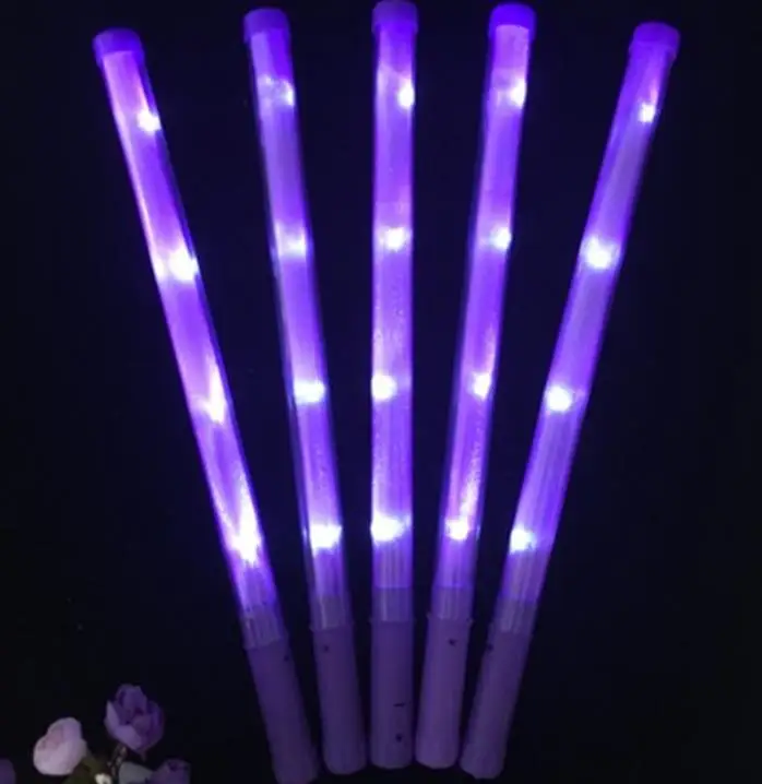 LED Glow Stick Flashlight Light up Flashing Sticks Wand for Party Concert Event KTV Cheer Atmosphere props Kids Toys