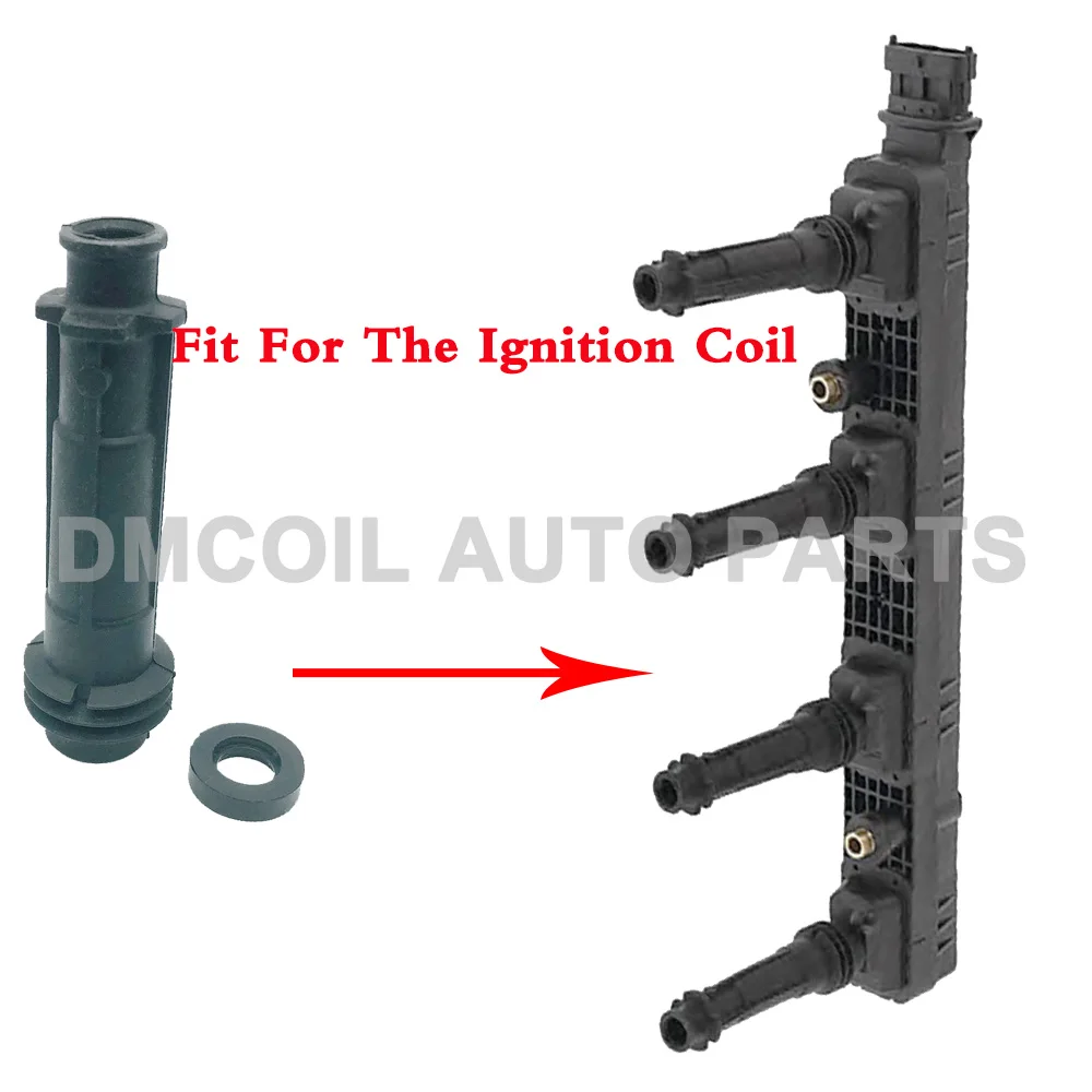 IGNITION COIL RUBBER BOOTS FOR OPEL ASTRA G H SPEEDSTER ZAFIRA A B VAUXHALL ASTRA IV V VX220 ZAFIRA I II 2.0L 2.0T (00-) 6235037