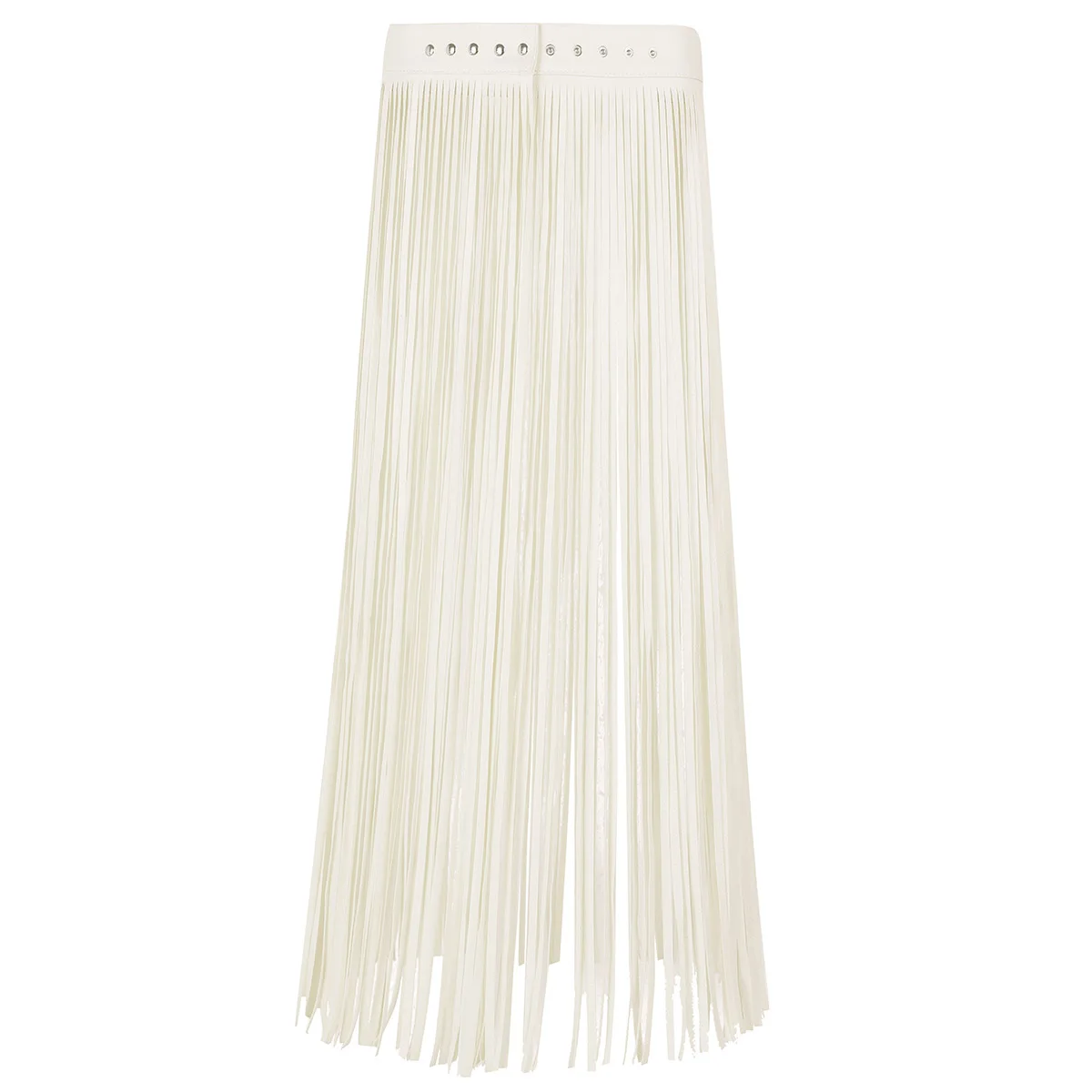 Mode Vrouwen Sexy Kwastje Rok Kunstleer Boho Tailleband Lange Fringe Rok Riem Party Prestaties Halloween Kostuum Dancewear