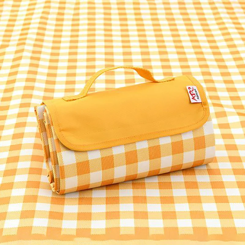 Waterproof Portable Folding Picnic Mat, Machine Washable Beach Blanket, Outdoor Camping Mat, Hiking Moistureproof Pad, 2M, 2.2m