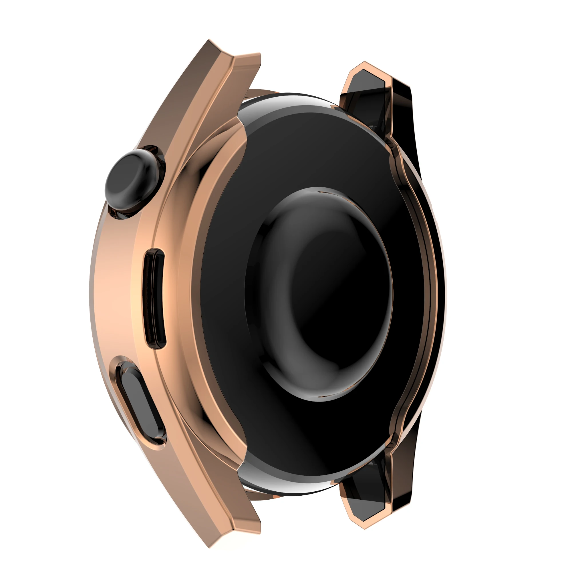 Funda chapada en TPU para Huawei Watch 3 / 3 Pro, carcasa protectora de pantalla completa, marco para Huawei Watch 3 46/48mm