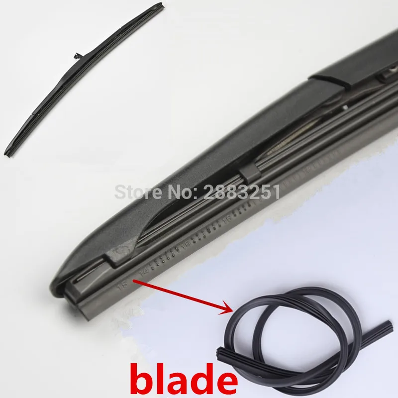 Car Windshield Wiper Rubber strip Blade (refill) For seat ibiza fr 6j 6l leon 2 mk3 mk2 altea ateca Accessories