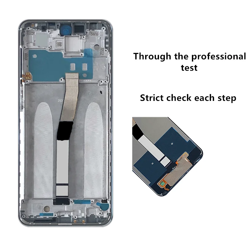 Tested  Lcd Display For Xiaomi Redmi Note9s / Note9 Pro LCD Display Touch Screen Digitizer Assesmbly For Redmi Note 9 Pro Lcd