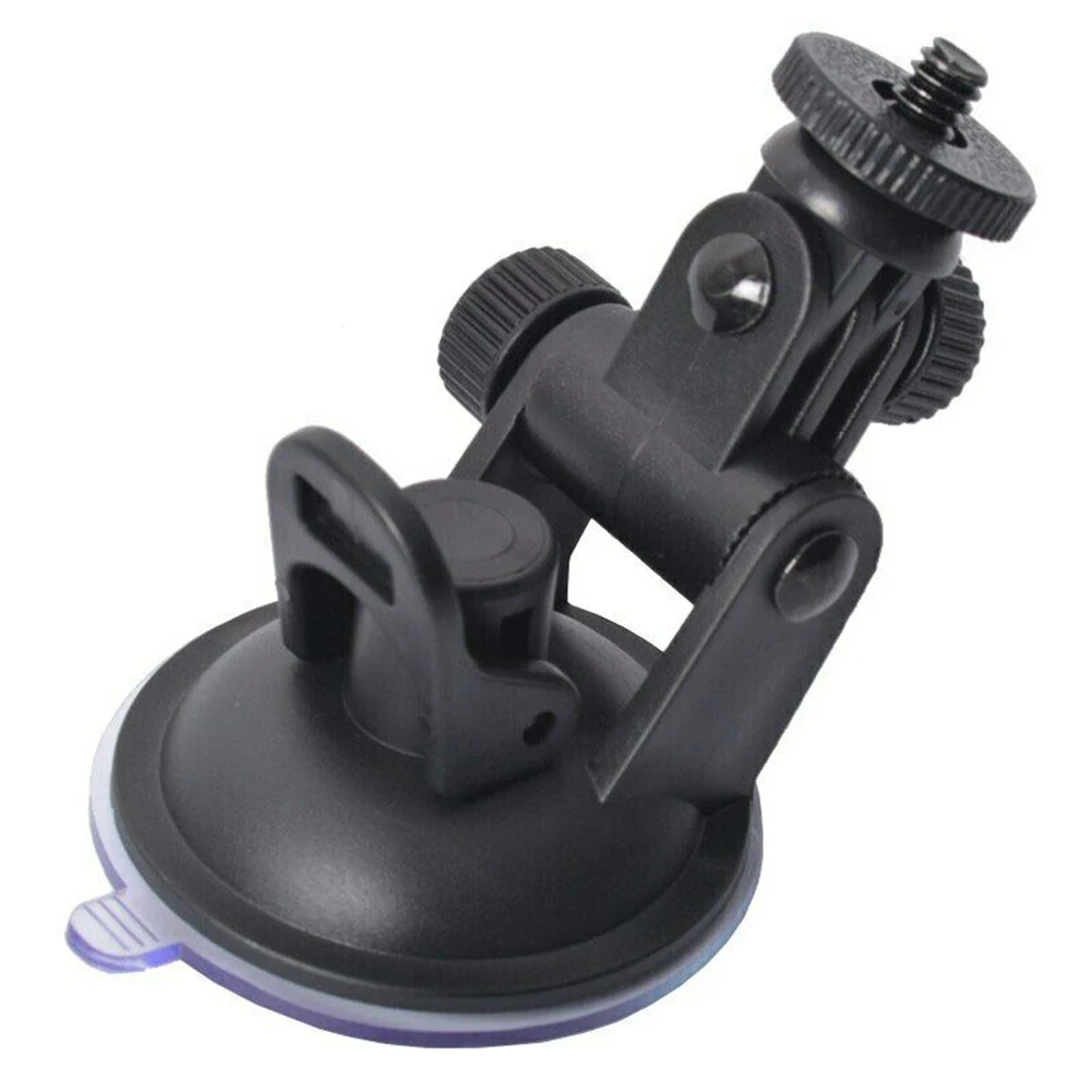 

Car Dash Holder Car Mount Cam Camera Suction Cup Bracket Video Recorder Stand Sucker Short Suction Cup Bracket Screw Port Univer