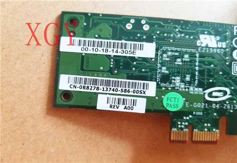 Oryginalne dla DELL BCM5721 pci-e Gigabit LAN pojedynczy Port R8278 0 R8278 100% Test ok