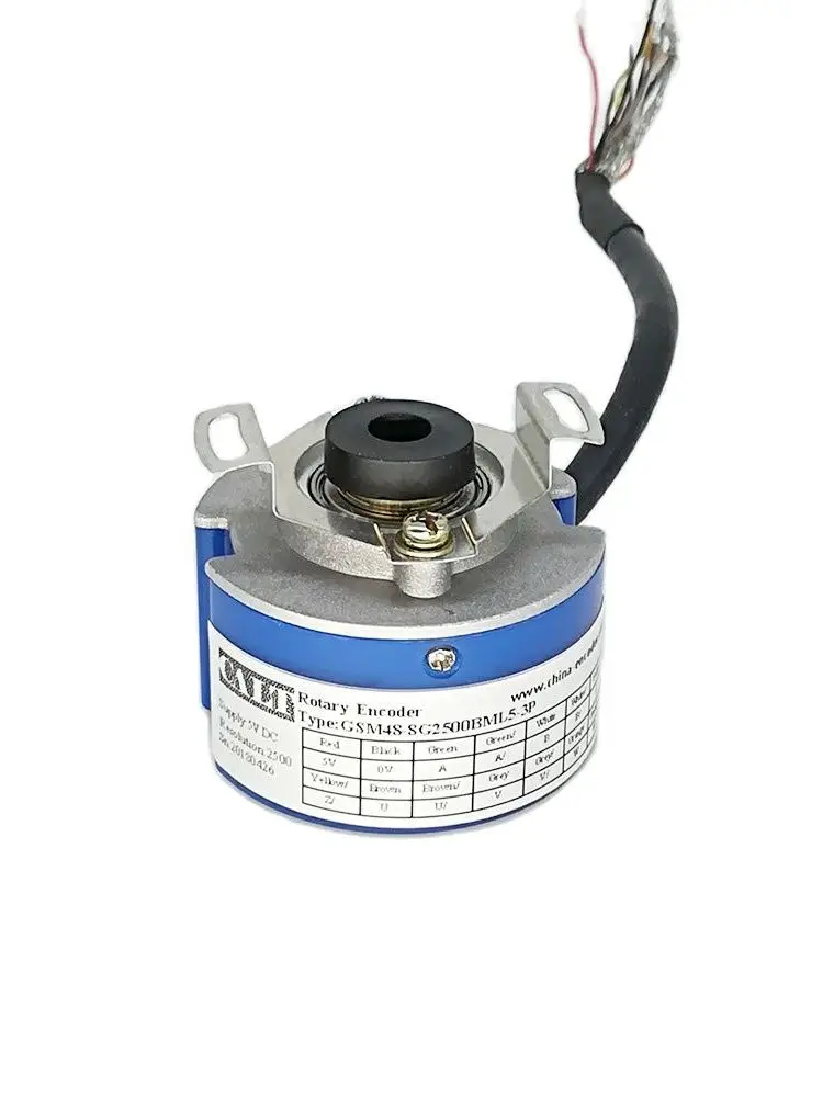 Calt Servo Motor Uvw 8Mm Holle As Encoder GSM48-08G2500BML5 2500 Ppr 5V Line Driver Uitgang 2 3 4 paar Polen Optioneel - afbeelding 2