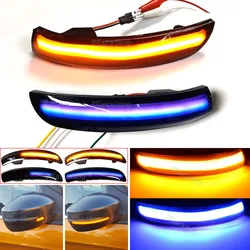 2X para Ford Kuga Escape C520 EcoSport 13-18 Focus 3 MK3 SE ST RS US luz LED de intermitente dinámica indicador de espejo lateral intermitente
