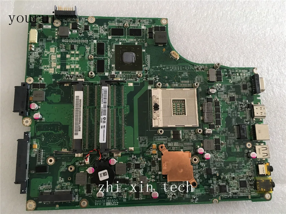 

yourui DA0ZR7MB8D0 MBPTY06001 MB.PTY06.001 Mainboard For Acer 5745 5745G Laptop motherboard Fully test work