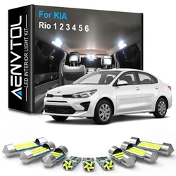 AENVTOL Canbus Lumière Intérieure LED Pour KIA RIO 1 2 3 4 5 6 1999-2012 2013 2014 2015 2016 2017 2018 2019 2020 2021 Accessoires de voiture